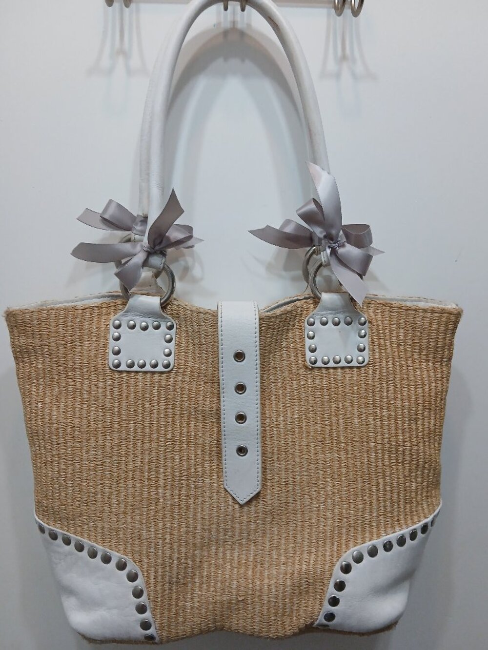 Tanner Woven Satchel
